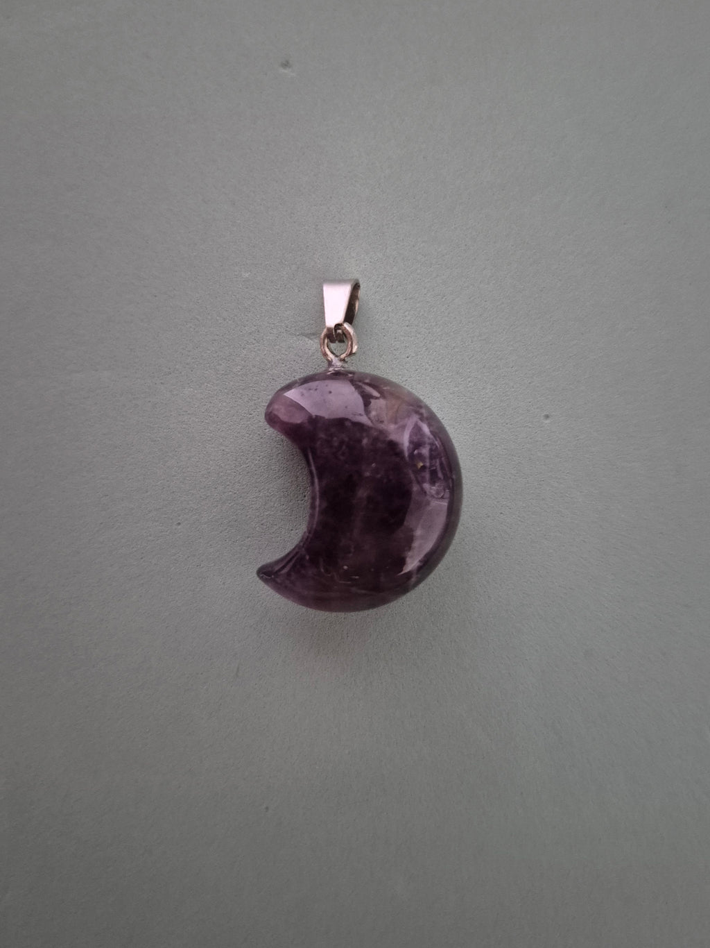 Amethyst crescent moon