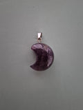 Amethyst crescent moon
