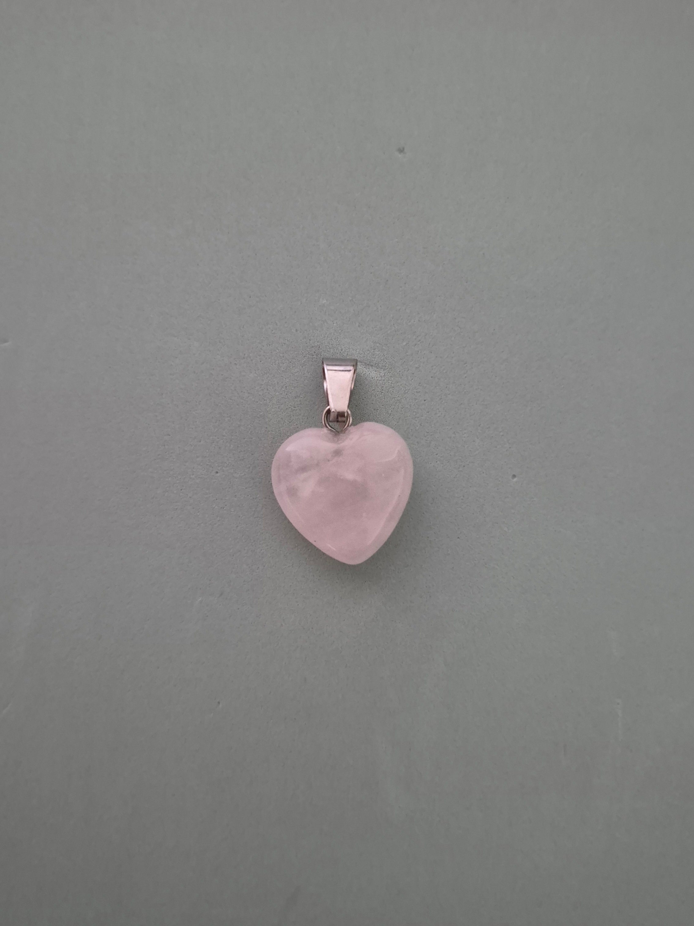 Rose Quartz Heart