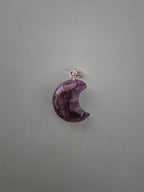 Amethyst crescent moon